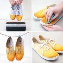 wedding photo -  Add color to your shoes