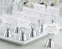 wedding photo -  "Kissing Bell" Place Card/Photo Holder (Set of 24)