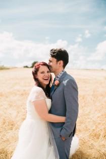 wedding photo - Laid Back Pastel & Lace Rustic Country Barn Wedding - Whimsical...
