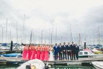 wedding photo - Nautical Vibrant Yacht Club Harbour Wedding - Whimsical Wonderland...