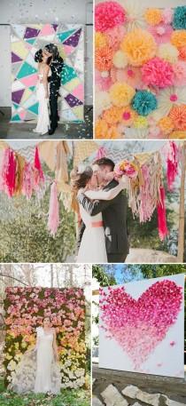wedding photo - Top 20 Unique Backdrops For Wedding Ceremony Ideas