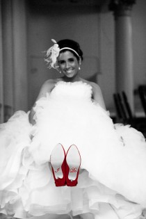 wedding photo - I Do Wedding Shoe Stickers - RED Rhinestone for the HOLIDAYS - Rhinestone I Do Shoe Stickers for your Bridal Shoes