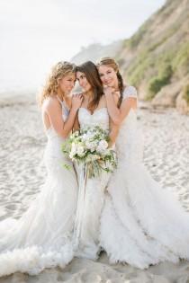 wedding photo - Elegant Coastal Wedding Inspiration In Santa Barbara