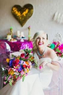 wedding photo - This Might Be The Most Colorful Wedding Ever
