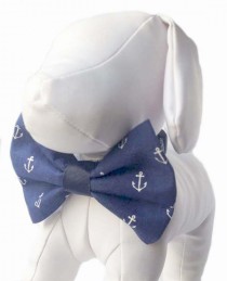 wedding photo - Anchor Dog Bow Tie