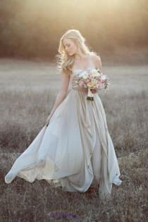 wedding photo - Shimmer In Champagne With A Round Up Of High Fashion Champagne-Hued Bridal Gowns And Accessories