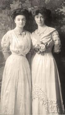 wedding photo - The Way We Wore: Edwardian/Art Nouveau In Portraits, Photos, And Prints