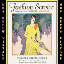 wedding photo - Vintage Sewing Magazine May 1928 Fashion Service Dressmaking Sewing and Fashion E-book -INSTANT DOWNLOAD-