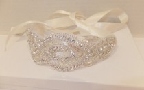 wedding photo - Bridal Headpiece, JENELLE, Crystal Headpiece, Wedding Headpiece, Bridal Headband