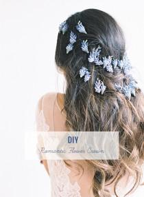 wedding photo - DIY: Romantic Flower Crown