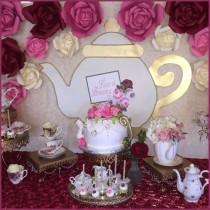 wedding photo - Tea Party Bridal/Wedding Shower Party Ideas
