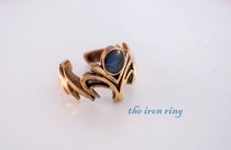 wedding photo - Bronze Princess Zelda Inspired Ring, wedding, engagement, gift, adjustable