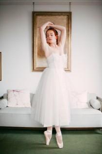 wedding photo - Delicate Blush Beautiful Ballet Bridal Wedding Ideas - Whimsical...
