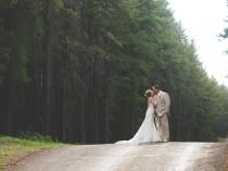 wedding photo - A Woodsy Wedding In Saskatchewan