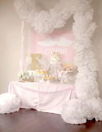 wedding photo - Party Reveal: Little Angel First Birthday Party