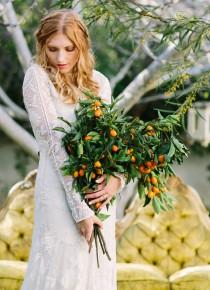 wedding photo - The Color Story: Yellow + Copper