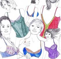 wedding photo - Sewing pattern BHST2 for 2 Bras and BUSTIERS