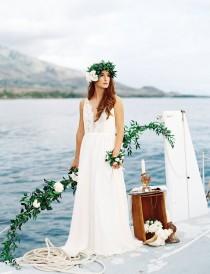 wedding photo - Ethereal Sailboat Wedding Inspiration + A Photography Giveaway!
