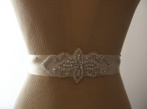 wedding photo - Wedding Belt, Bridal Belt, Bridesmaid Belt, Sash Belt, Wedding Sash, Bridal Sash, Belt, Crystal Rhinestone