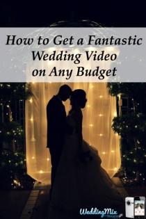 wedding photo - How To Get A Unique Wedding Video On Any Budget
