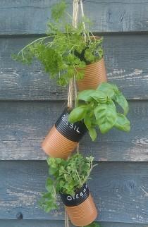 wedding photo - How to Make Upcycled Herb Garden - DIY & Crafts - Handimania