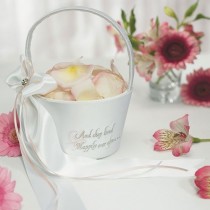wedding photo -  Fairy Tale Dreams Flower Girl Basket