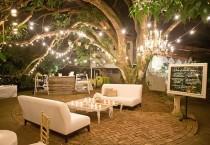 wedding photo - Kick Up Your Cocktail Hour With These Amazing Lounge Ideas