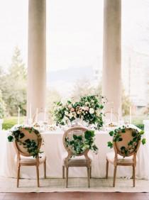 wedding photo - Elegant Gold + Ivory Wedding Inspiration