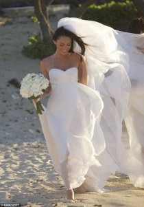 wedding photo - 50 Swoon Worthy Beach Wedding Dresses For 2015 Wedding
