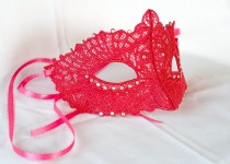 wedding photo - Lace mask, masquerade mask, wedding masquerade party