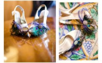 wedding photo - Shoe Clips Peacock Fan. Spring Couture Bride Bridal Bridesmaid, Feminine Gossip Girl Gift, Rhinestone Crystal, Rockabilly Statement Fabulous