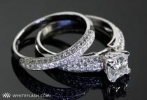 wedding photo - Pave Engagement Rings And Wedding Bands - Pave'd In Diamonds