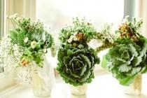 wedding photo - Fruits & Veggies in Wedding Bouquets