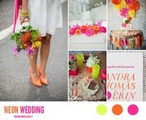 wedding photo - Inspiration board: colori neon 
