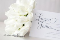 wedding photo - Printable Wedding Invitation - DIY - Ashley Suite