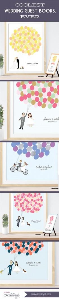 wedding photo -  Coolest Guest Books EVER!