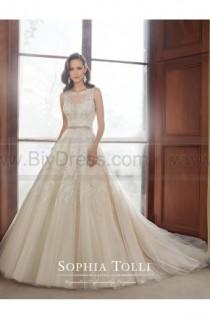 wedding photo -  Sophia Tolli Wedding Dresses Style Y21520 - Carson