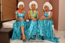 wedding photo - Asoebi Girls Colour Themes of Events