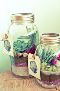 wedding photo - 60 Cute And Easy DIY Gifts In A Jar