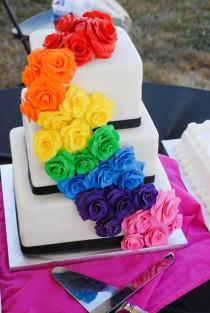 wedding photo - ♥ Rainbow  Weddings 