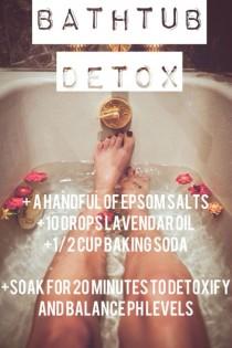 wedding photo - Home Remedy Natural Detox Bath Recipes