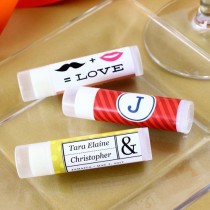 wedding photo - Personalized Lip Balm Party Favor