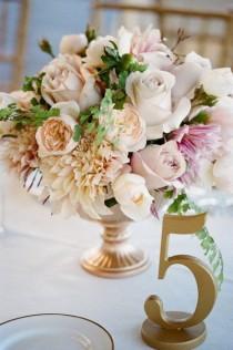 wedding photo - Gold Wedding Table Numbers For Weddings And Events Wedding Decor For Wedding Table Numbers, Wedding Signs (Item - NUM110)