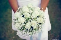 wedding photo -  Bride Gypso Bouquet
