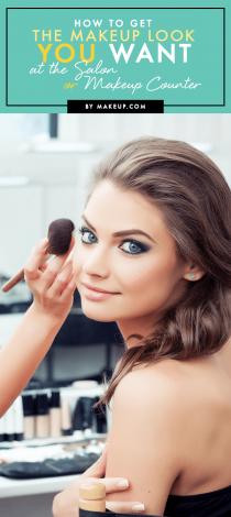 wedding photo - How to Get the Makeup Look You Want at the Salon or Makeup Counter