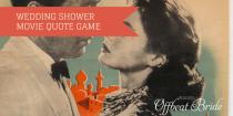 wedding photo - Wedding showers for couples: play this movie-match game!