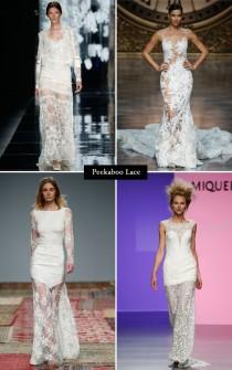 wedding photo - Top Wedding Dress Trends from Barcelona Bridal Week