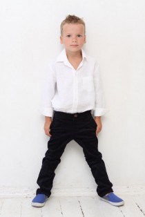 wedding photo - Boys pants Boys tailored pants Toddler boy trousers Wedding party Ring bearer First communion Navy blue pants Boys clothes Back to school