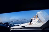 wedding photo -  yacht wedding