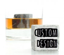 wedding photo - Custom Engraved Personalized Whiskey Blocks - Personalized by you - Whiskey Gift for Men - Groomsmen Gift - Custom Whisky Stones